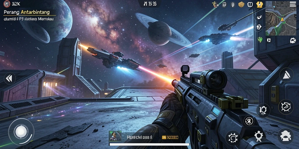 Tangkapan layar gameplay dari 369ZK menampilkan aksi seru FPS.