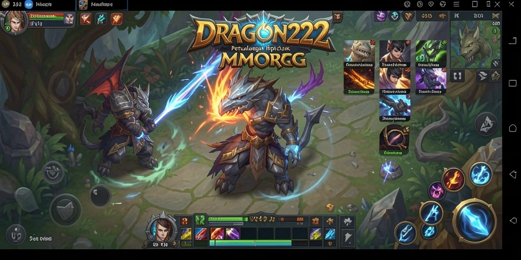 Tampilan gameplay seru dalam dunia DRAGON222 yang penuh petualangan.