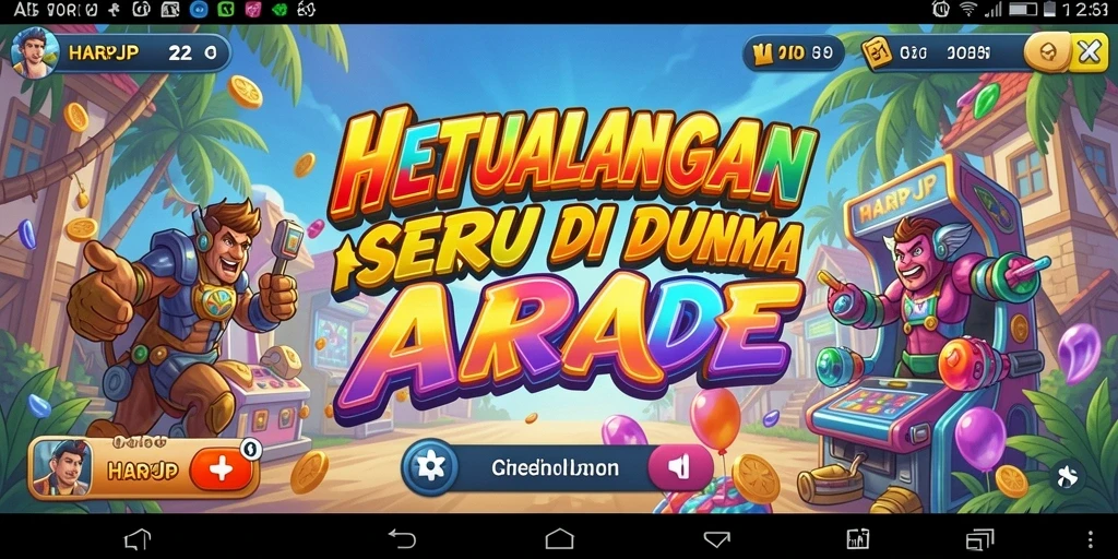 Gameplay seru HARAPJP dengan aksi penuh tantangan.