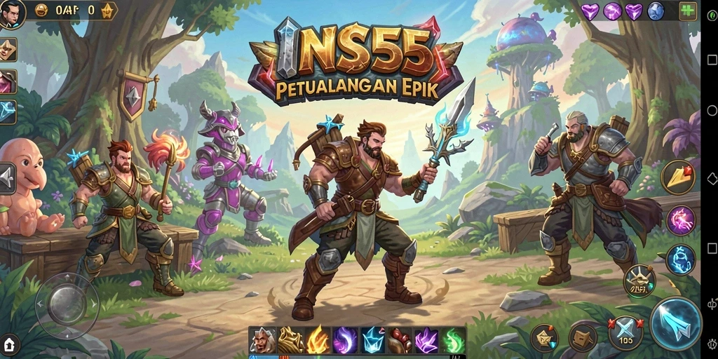 Tampilan gameplay <strong>INS55</strong> yang memikat dan penuh aksi.