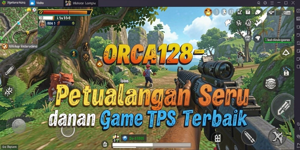 Gameplay seru ORCA128 dengan aksi mendebarkan.