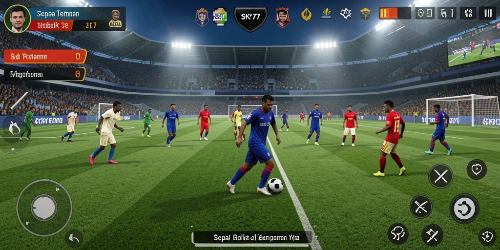 Tampilan gameplay SKY77 yang memukau dan menegangkan.