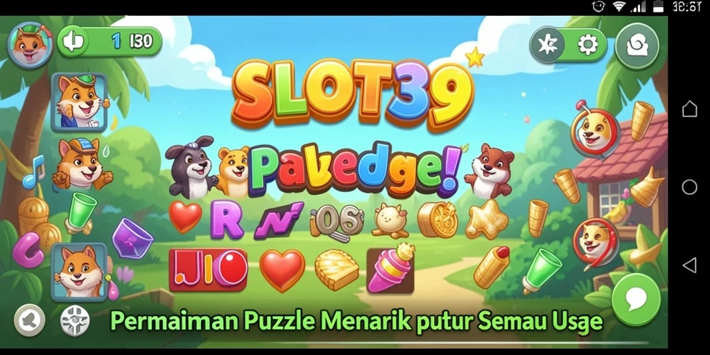 Tampilan menarik dari gameplay SLOT39 yang menantang dan seru.